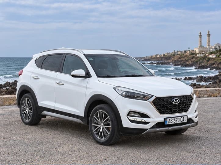 Hyundai Tucson — Blanc