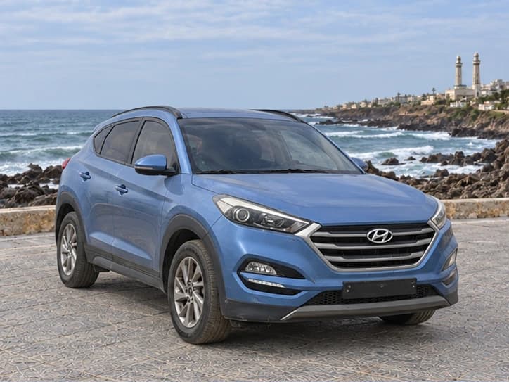 Hyundai Tucson — Bleu