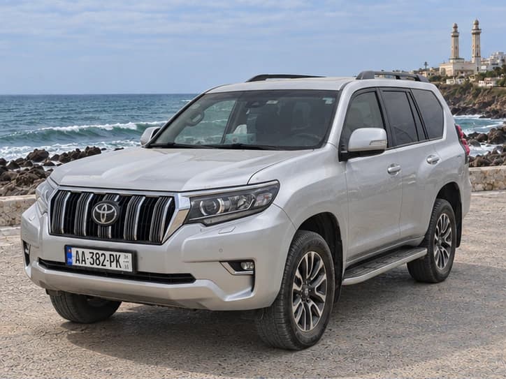 Toyota Prado — Argent