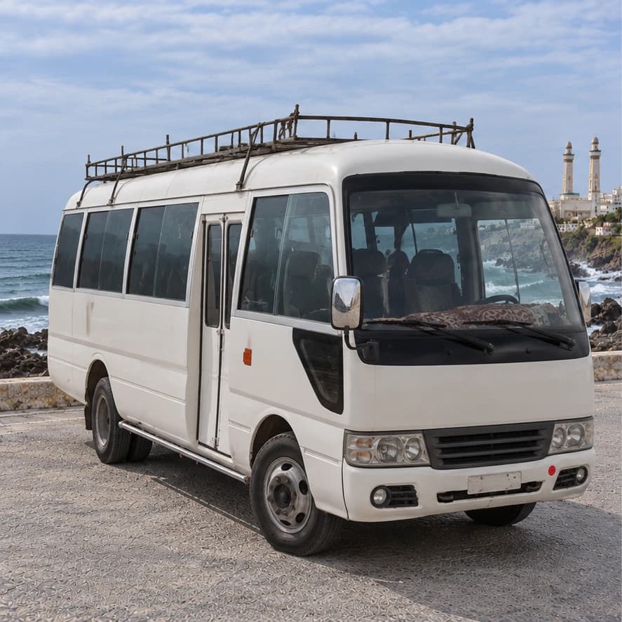 Minibus Blanc